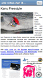 Mobile Screenshot of kanu-freestyle.info
