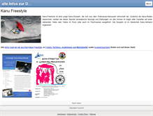 Tablet Screenshot of kanu-freestyle.info